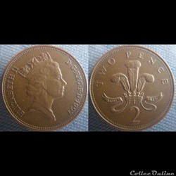 2 Pence 1997