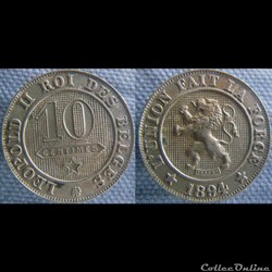 10 Centimes 1894