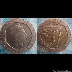 20 Pence 2014