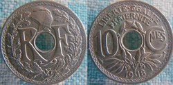 10 Centimes 1918