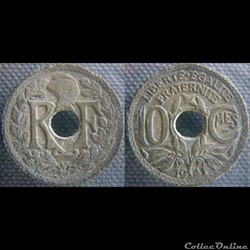 10 Centimes 1941