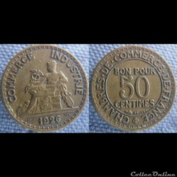 50 centimes 1926