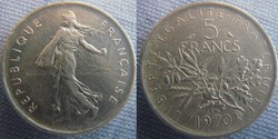 5 Francs 1970
