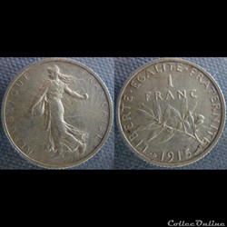 1 Franc 1915