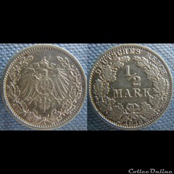 1/2 mark 1913 A
