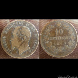 10 centesimi 1863