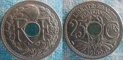25 Centimes 1939