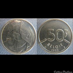 50 Francs 1989 fl