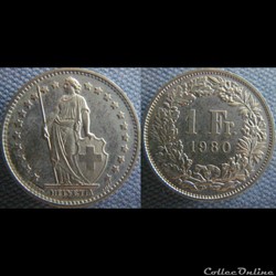 1 Franc 1980