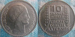 10 Francs 1948 B