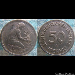 50 Pfennig 1949 D
