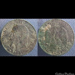 5 Centimes 1861 BB