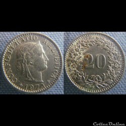 20 Rappen 1974