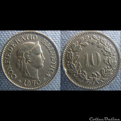 10 Rappen 1970