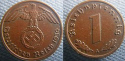 1 reichspfennig 1939 A
