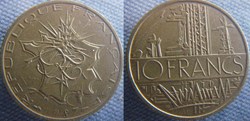 10 Francs 1987 Tranche A