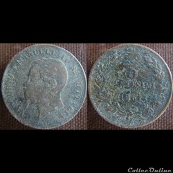 5 centesimi 1861 M
