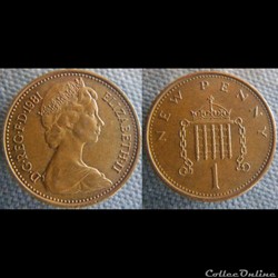 1 New Penny 1981