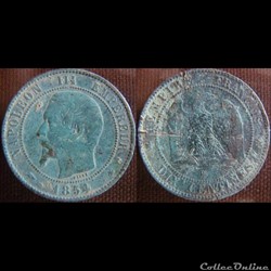 10 Centimes 1854 BB