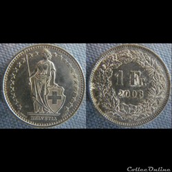 1 Franc 2008 B
