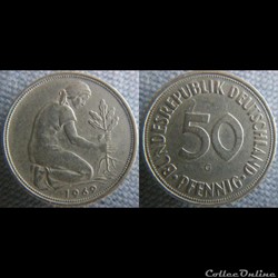 50 Pfennig 1969 G