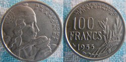 100 Francs 1955 Ruban large