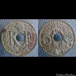 5 Centimes 1924