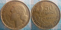 50 Francs 1951