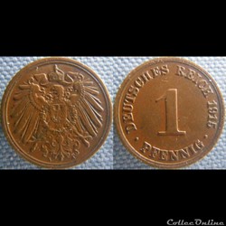 1 pfennig 1915 A