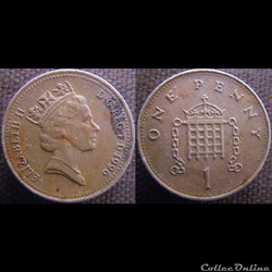 1 Penny 1996