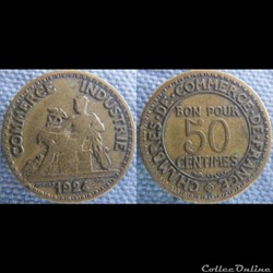 50 centimes 1924