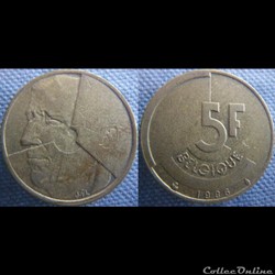 5 Francs 1986 fr