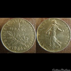 1 Franc 1966
