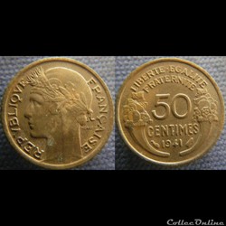 50 centimes 1941