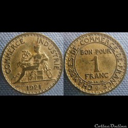 1 Franc 1921