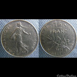 50 Centimes 1971