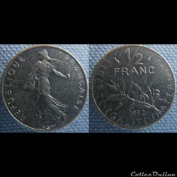 Demi Franc 1992