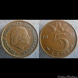 5 Cents 1951