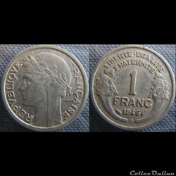 1 Franc 1946 B