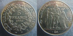 5 Francs 1996 Hercule