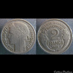 2 Francs 1941