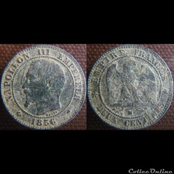2 Centimes 1856 MA