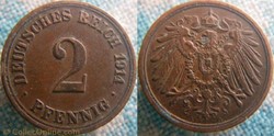 2 pfennig 1914 A