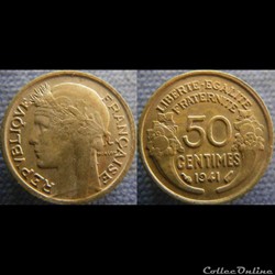 50 centimes 1941
