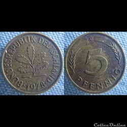5 Pfennig 1978 G