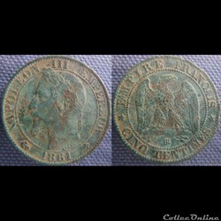 5 Centimes 1861 BB