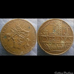 10 Francs 1980