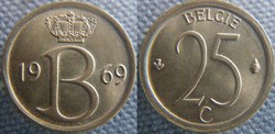 25 Centimes 1969 FL