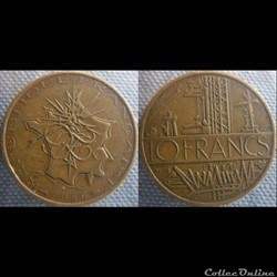 10 Francs 1980