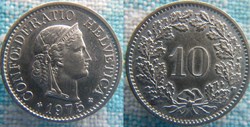 10 Rappen 1975